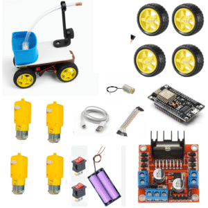 Pesticide Spraying Robot Project