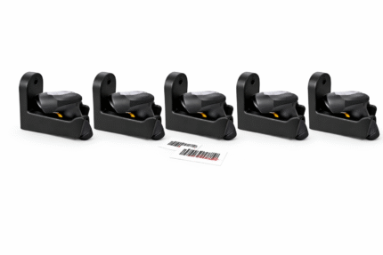 Pack of 5 Universal Barcode Scanner Holder / Mount | Automation Desk Stand Easy Fit for All Model of Scanners & Similar Devices