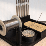 Plastic Soldering Station Base | Solder Wire Holder | Soldering Bit Stand | Flux Holder Base - (072)