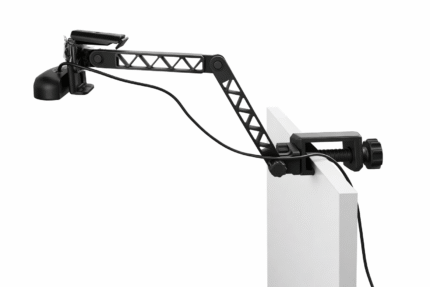 Webcam Flexible Plastic Mount for E-commerce Video Recording, VMS Inspection, Desk Monitoring, Live Streaming & Product Shooting