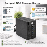 Compact NAS Storage Server | 4TB / 8TB / 12TB Options | Intel i3 12th Gen | 8GB RAM | 256GB SSD OS | OpenMediaVault NAS | Private Cloud Storage | Home / Office Network Storage - Image 2